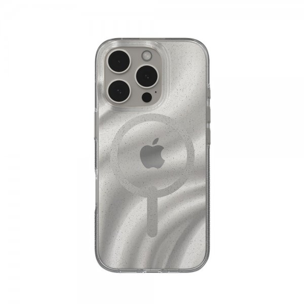ZAGG iPhone 16 Pro -kuori Milan Snap Swirl Glitter