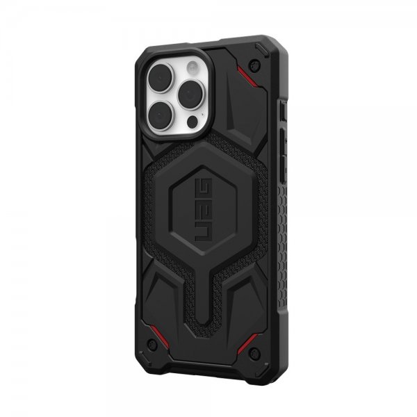 Urban Armor Gear (UAG) iPhone 16 Pro -suojakuori Monarch Pro Kevlar MagSafe, musta
