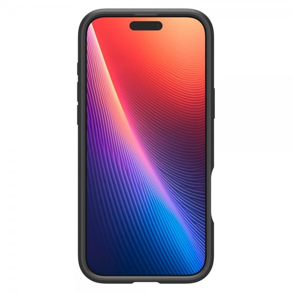 Spigen iPhone 16 Pro Kuori Optik Armor MagFit Musta
