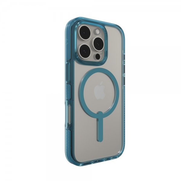 ZAGG iPhone 16 Pro Kuori Santa Cruz Snap Retro Blue