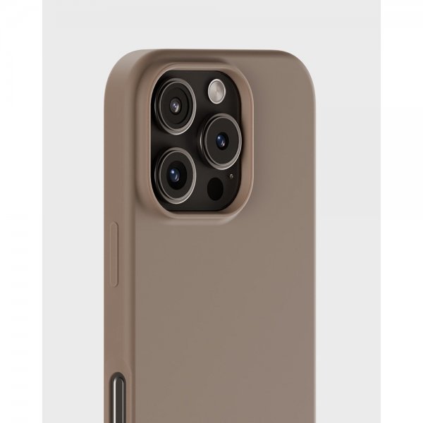 holdit iPhone 16 Pro -silikonikuori, Mocha Brown