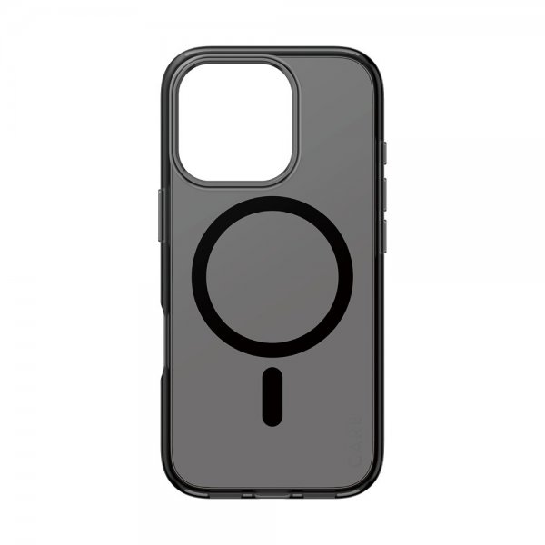 CARE by PanzerGlass iPhone 16 Pro -suojakuori Smokey MagSafe musta