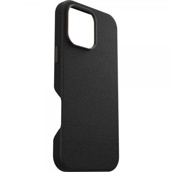 Otterbox iPhone 16 Pro Kuori Symmetry Cactus Leather MagSafe Noir Ash