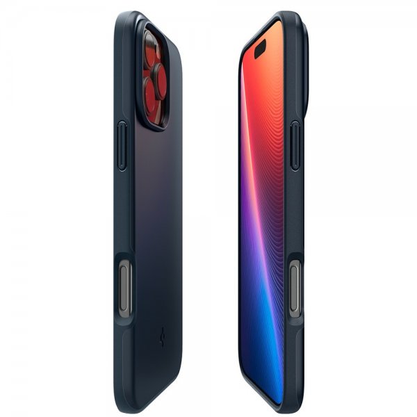 Spigen iPhone 16 Pro Kuori Thin Fit MagFit Metal Slate