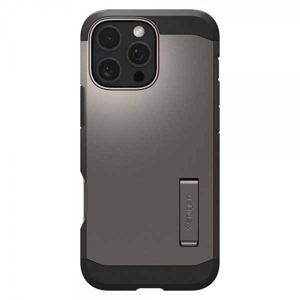 Spigen iPhone 16 Pro Kuori Tough Armor MagFit Gunmetal
