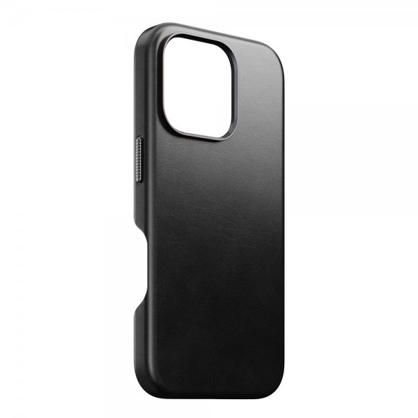 Nomad iPhone 16 Pro -kuoret Traditional Leather Case Horween Black