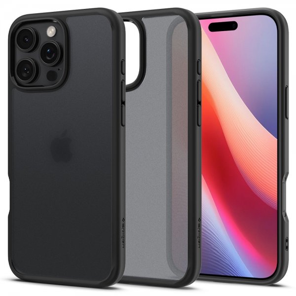 Spigen iPhone 16 Pro Kuori Ultra Hybrid Frost Black