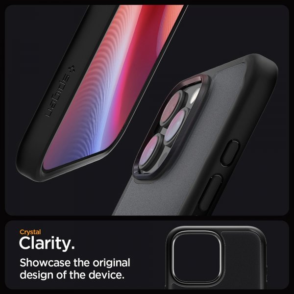 Spigen iPhone 16 Pro Kuori Ultra Hybrid Frost Black