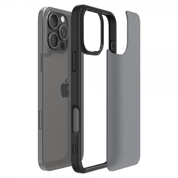 Spigen iPhone 16 Pro Kuori Ultra Hybrid Frost Black