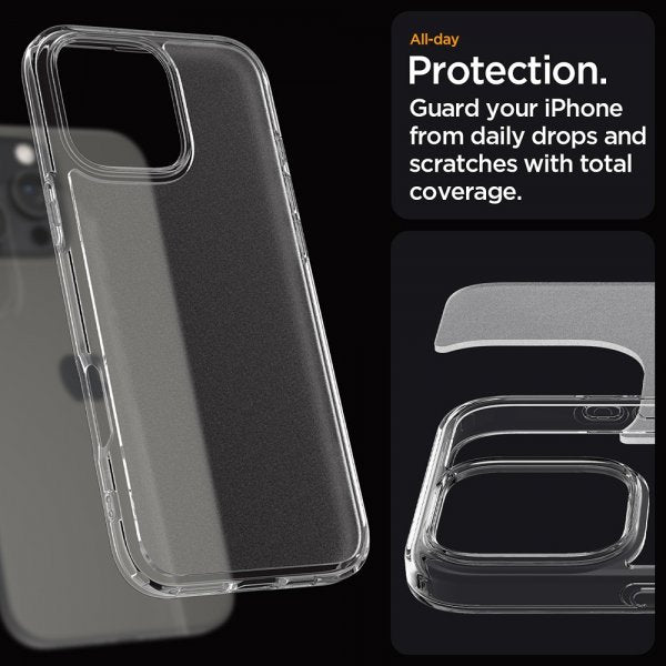 Spigen iPhone 16 Pro Kuori Ultra Hybrid Frost Clear