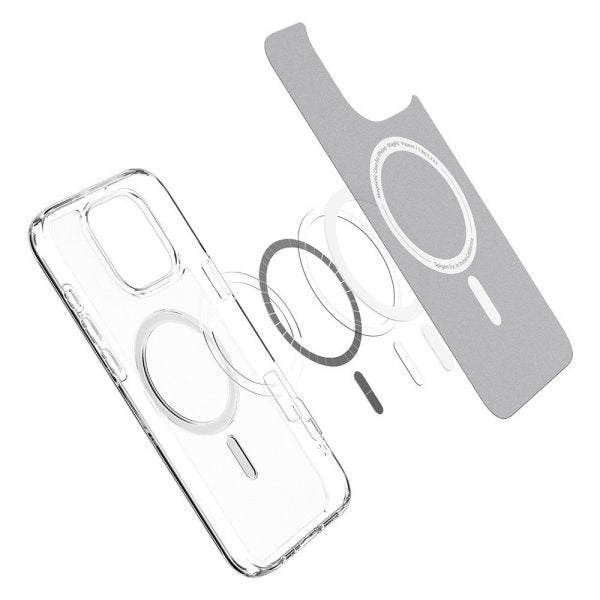 Spigen iPhone 16 Pro Kuori Ultra Hybrid MagFit Frost Clear