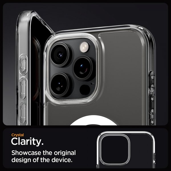 Spigen iPhone 16 Pro Kuori Ultra Hybrid MagFit Valkoinen