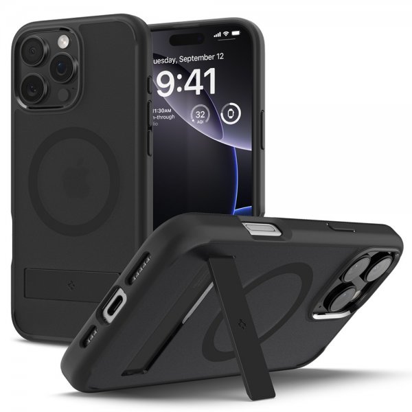 Spigen iPhone 16 Pro Kuori Ultra Hybrid S MagFit Frost Black