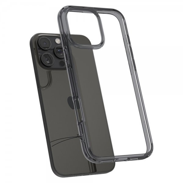 Spigen iPhone 16 Pro -suojakuori Ultra Hybrid Space Crystal