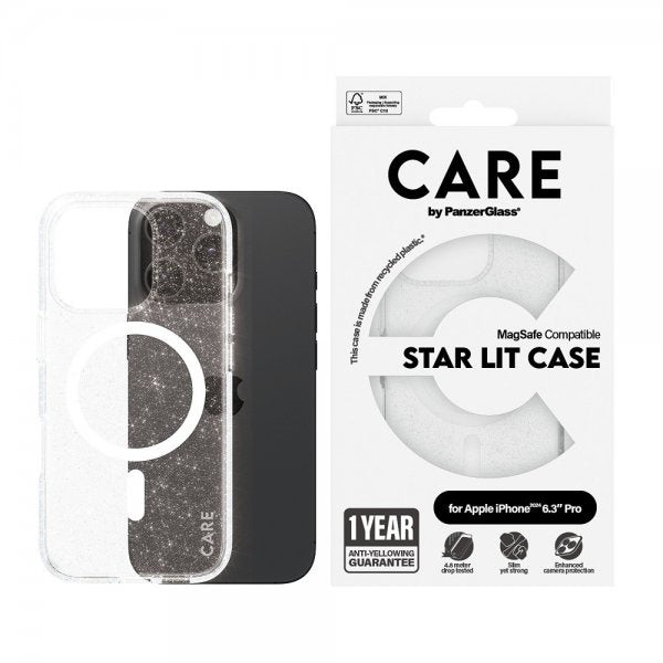 CARE by PanzerGlass iPhone 16 Pro -kuori Urban Combat MagSafe Star Lit