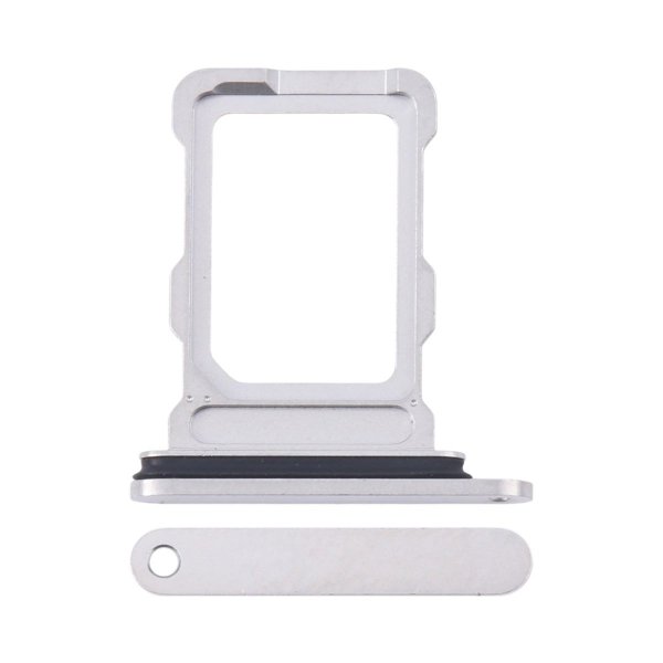 iPhone 16 Pro/16 Pro Max SIM-korttipidin - Valkoinen