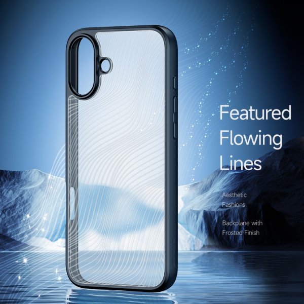 Dux Ducis iPhone 16 -suojakuori, Aimo-sarja, musta