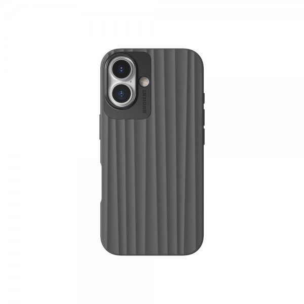 Nudient iPhone 16 -kuori Bold MagSafe Storm Black