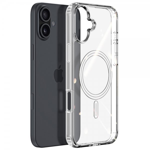 Dux Ducis iPhone 16 Suojakuori Clin Series MagSafe Läpinäkyvä