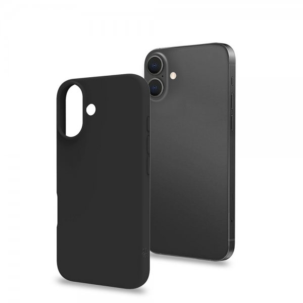 Celly iPhone 16 Suojakuori CROMO Musta