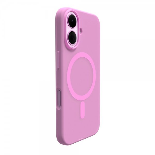 Puro iPhone 16 -suojakuori Daylight MagSafe, vaaleanpunainen
