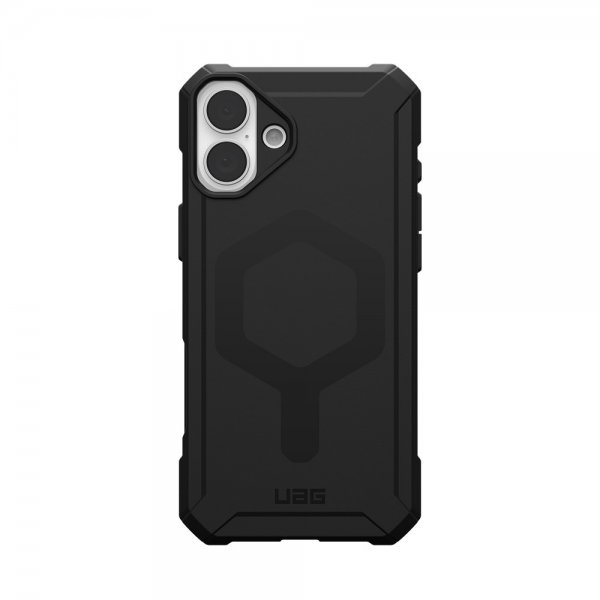 Urban Armor Gear (UAG) iPhone 16 -suojakuori Essential Armor MagSafe, musta