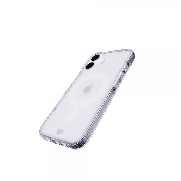 Tech21 iPhone 16 -suojakuori EvoClear MagSafe Läpinäkyvä