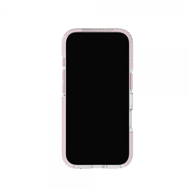 Tech21 iPhone 16 -kuori EvoCrystal MagSafe Pinkki