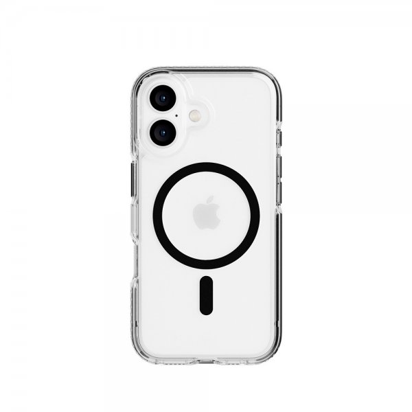 Tech21 iPhone 16 -kuori EvoCrystal MagSafe, musta