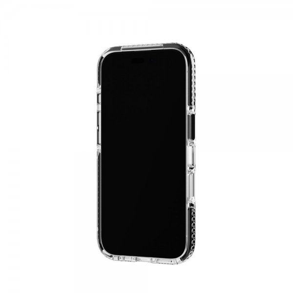 Tech21 iPhone 16 -kuori EvoCrystal MagSafe, musta