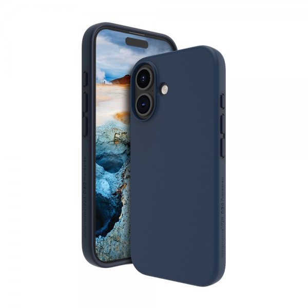 dbramante1928 iPhone 16 -suojakuori Iceland Ultra D3O MagSafe Sininen