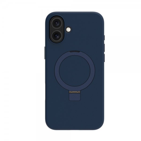 dbramante1928 iPhone 16 -kuori, Iceland Ultra D3O MagSafe Kickstand, sininen