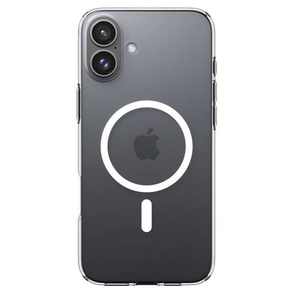 Spigen iPhone 16 Suojakuori Liquid Crystal MagFit Crystal Clear
