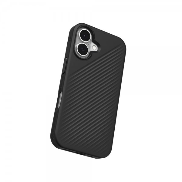 ZAGG iPhone 16 Luxe Snap -kuori, musta