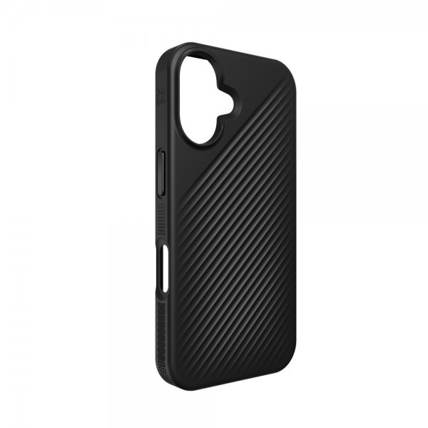 ZAGG iPhone 16 Luxe Snap -kuori, musta