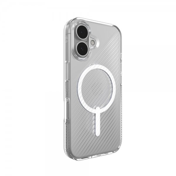 ZAGG iPhone 16 Luxe Snap läpinäkyvä kuori