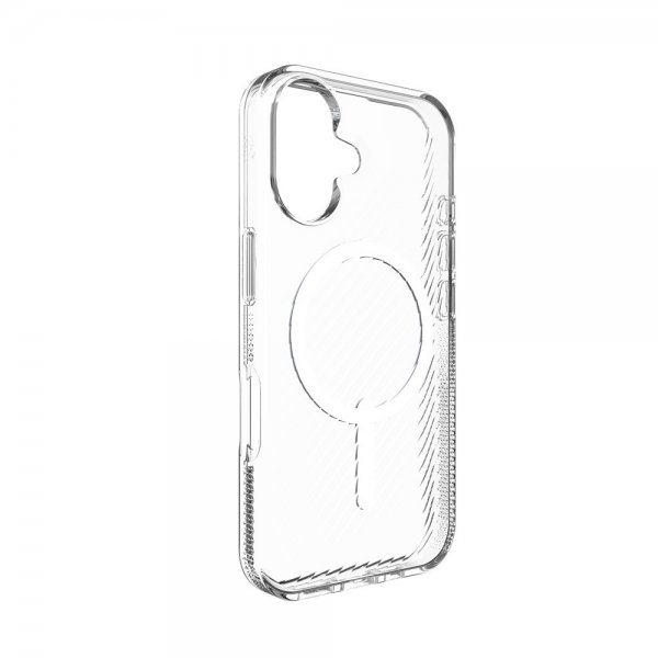 ZAGG iPhone 16 Luxe Snap läpinäkyvä kuori