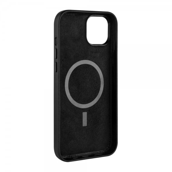 Fixed iPhone 16 -kuoret MagLeather musta