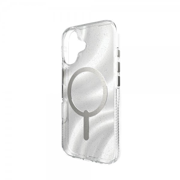 ZAGG iPhone 16 -suojakuori Milan Snap Swirl Glitter