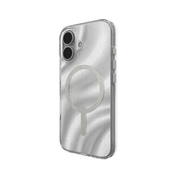 ZAGG iPhone 16 -suojakuori Milan Snap Swirl Glitter