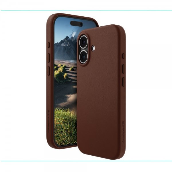dbramante1928 iPhone 16 Suojakuori Roskilde MagSafe Dark Tan