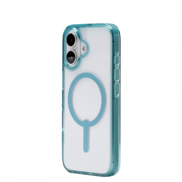 ZAGG iPhone 16 -suojakuori Santa Cruz Snap Retro Blue