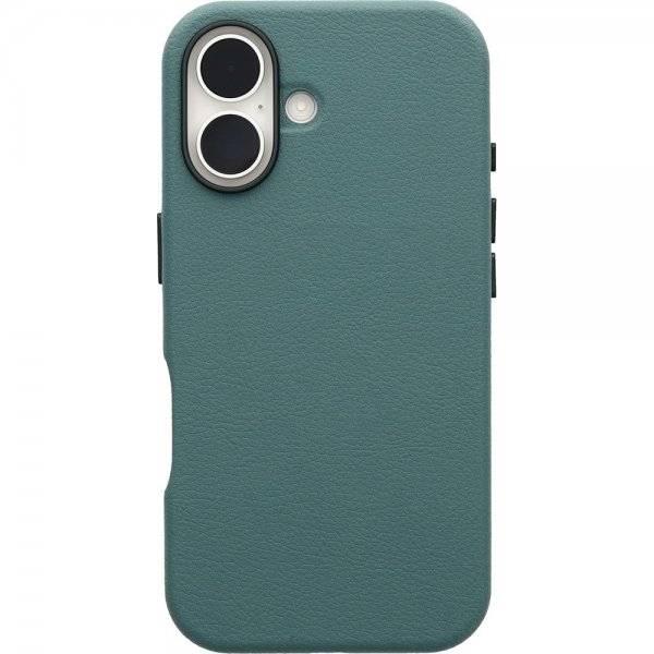 Otterbox iPhone 16 -suojakuori Symmetry Cactus Leather MagSafe Sagebrush