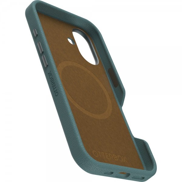 Otterbox iPhone 16 -suojakuori Symmetry Cactus Leather MagSafe Sagebrush