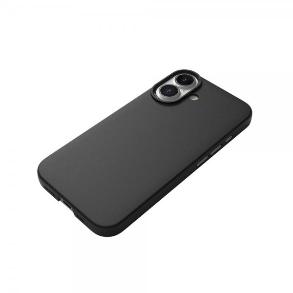 Nudient iPhone 16 Thin Case MagSafe Ink Black -suojakuori