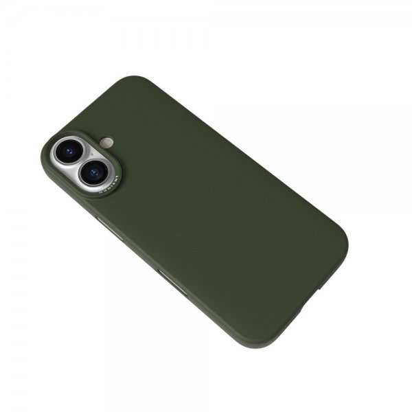 Nudient iPhone 16 Thin Case MagSafe Pine Green