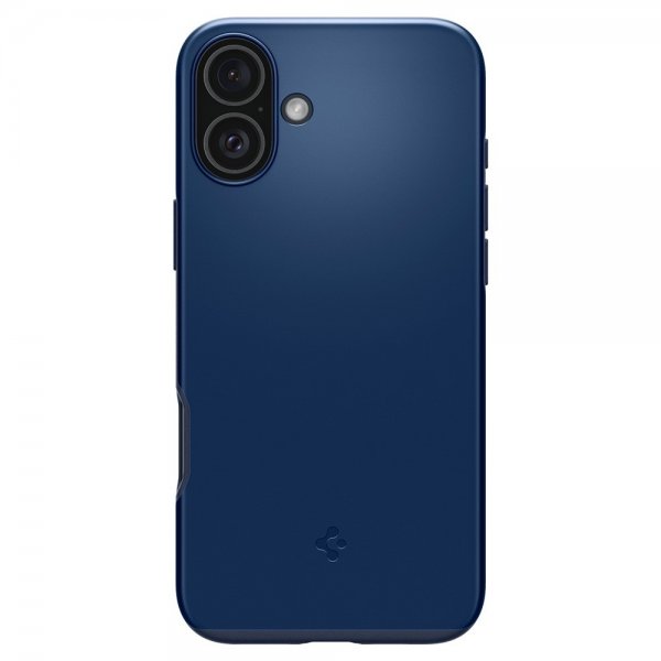 Spigen iPhone 16 Suojakuori Thin Fit MagFit Navy Blue