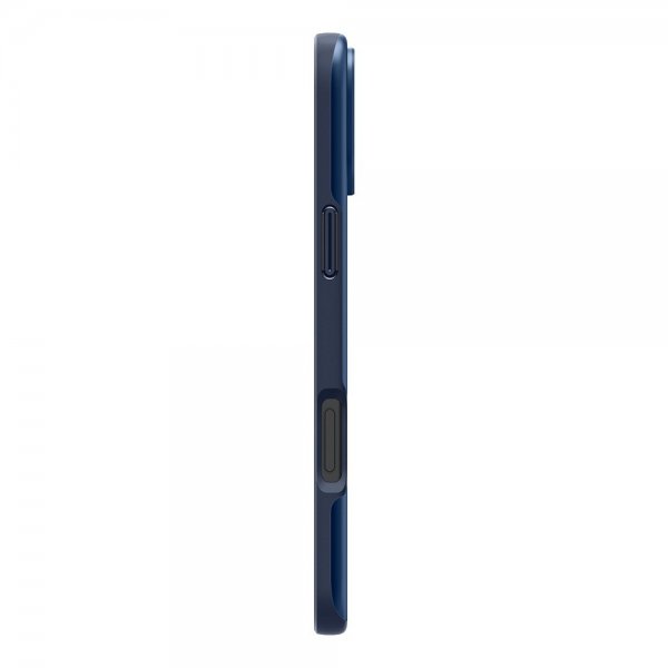 Spigen iPhone 16 Suojakuori Thin Fit MagFit Navy Blue