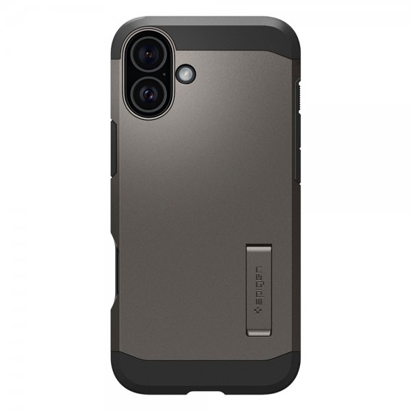 Spigen iPhone 16 Suojakuori Tough Armor MagFit Gunmetal
