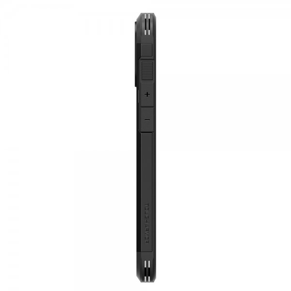 Spigen iPhone 16 Suojakuori Tough Armor MagFit Musta
